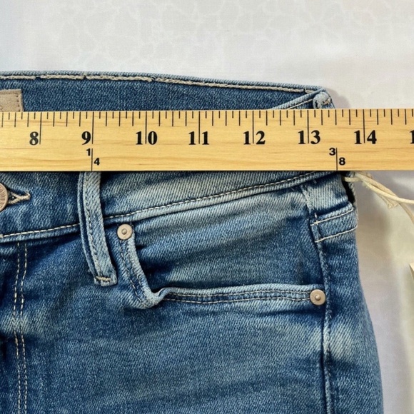 NWT Mother Mid rise Dazzler Ankle fray (Wash: Riding the cliffside) Size 26 - Picture 10 of 10